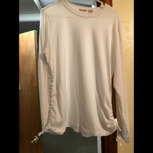 White long sleeve tee